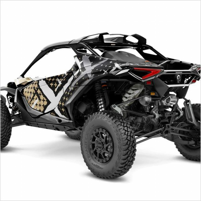 X-Design Beige M Version for Can-Am Maverick R 2 Doors
